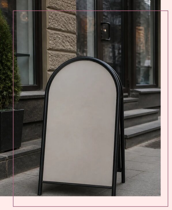 Полукруглые штендеры в Вологде по цене от 6677 р. | Аванза-Вгд